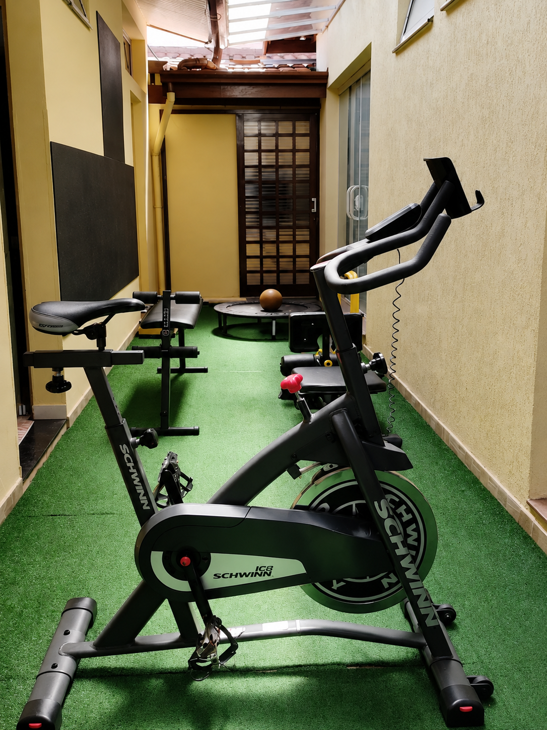 Área de bikes e funcional